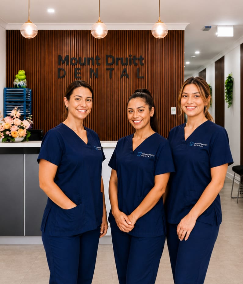 The welcoming reception at Mount Druitt Dental